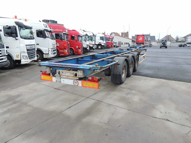 Krone - 2003 - 40' containerchassis - oplegger - afbeelding 16 van  18