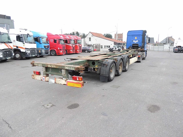 Krone - 2005 - 40' containerchassis - oplegger - afbeelding 13 van  18