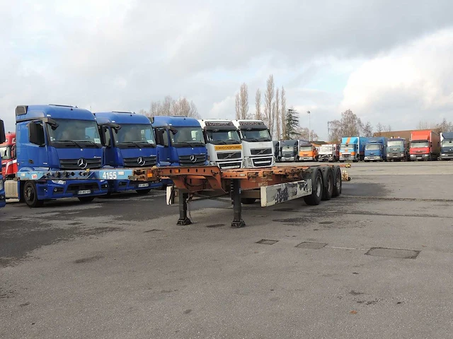 Krone - 2007 - 45' containerchassis - oplegger - afbeelding 1 van  24