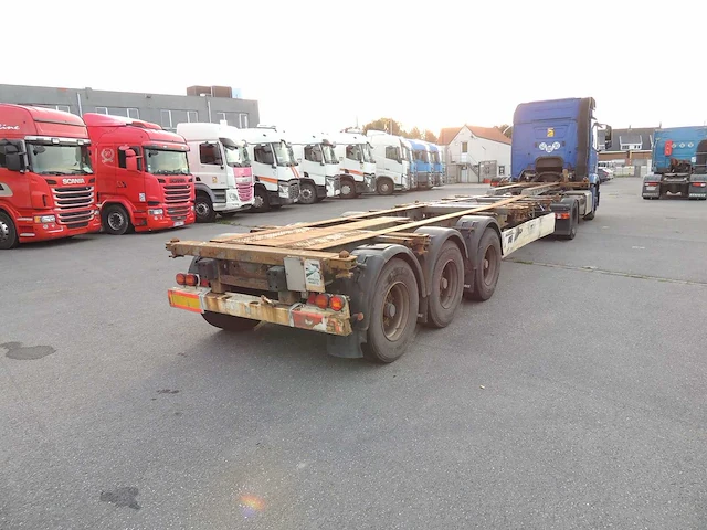 Krone - 2008 - 45' containerchassis high cube - oplegger - afbeelding 19 van  20