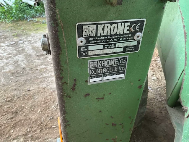 Krone amt 283 hp hooimachines - afbeelding 5 van  14