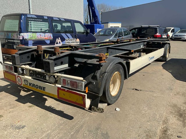Krone az getrokken container aanhangwagen - afbeelding 8 van  13