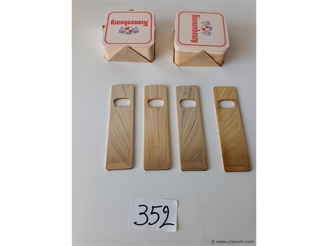 Kronenbourg bieropeners en bierviltjes - afbeelding 1 van  5