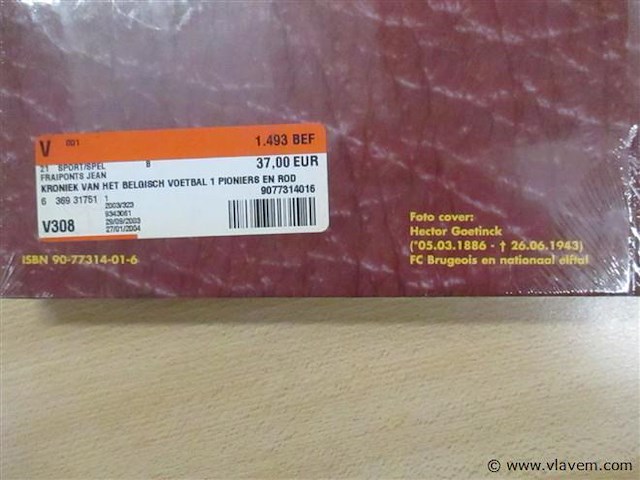 Kroniek van het belgisch voetbal - afbeelding 2 van  2