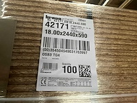 Kronospan osb3 tg4 osb platen (40x) - afbeelding 1 van  2