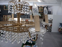 Kroonluchter met geslepen glas - afbeelding 5 van  5