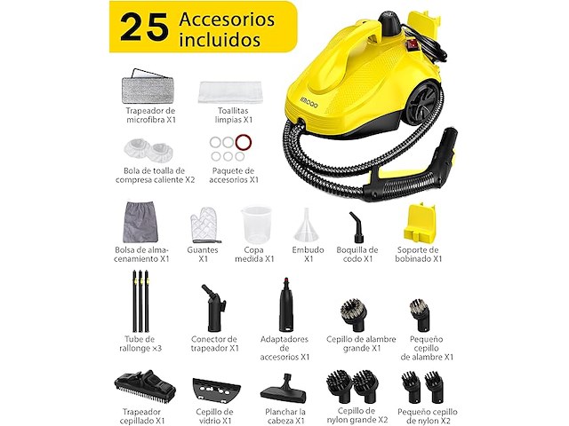 Kroqo stoomreiniger - afbeelding 4 van  5