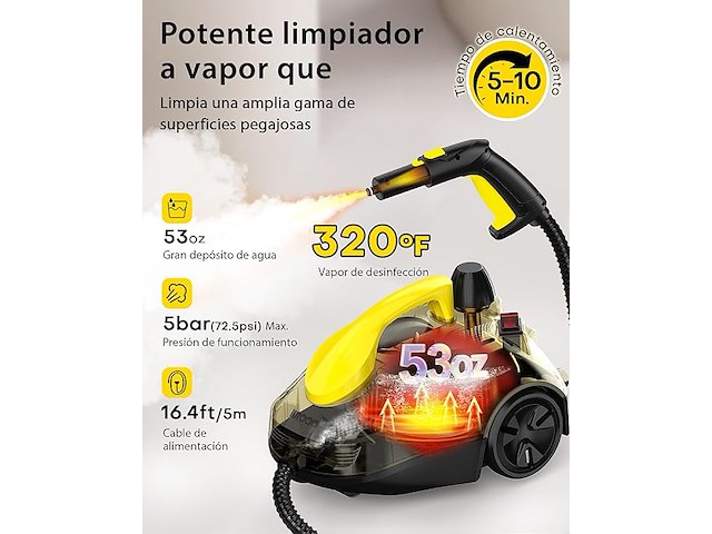 Kroqo stoomreiniger - afbeelding 5 van  5