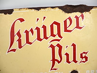 Kruger pils emaille bord - afbeelding 2 van  9