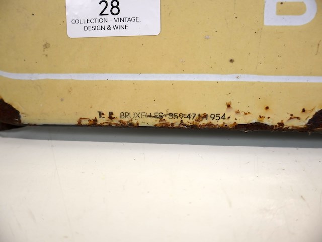 Kruger pils emaille bord - afbeelding 5 van  9