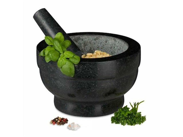 Kruiden vijzel graniet - afbeelding 1 van  6