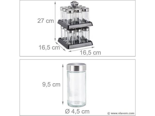 Kruidenrek-organiser - afbeelding 4 van  6