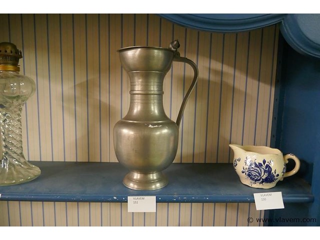 Kruik in tin - afbeelding 1 van  1