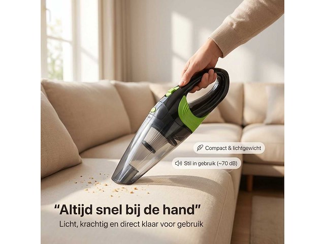 Kruimeldief snoerloos - afbeelding 3 van  9