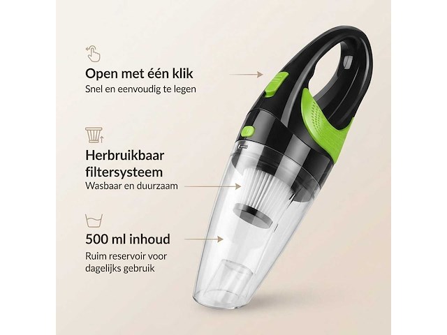 Kruimeldief snoerloos - afbeelding 7 van  9