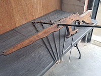 Kruisboog met 6 pijlen l 1160mm b 1050mm h 230mm - afbeelding 3 van  5