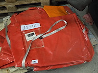 Kruisdeken voor springkasteel - afbeelding 1 van  2