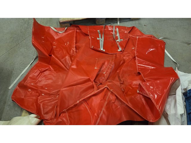 Kruisdeken voor springkasteel - afbeelding 2 van  2