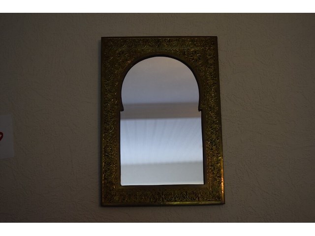 Kruisje, schotel en spiegel (wanddecoratie) - afbeelding 3 van  4