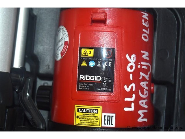 Kruislijner ridgid cl-100 - afbeelding 2 van  2