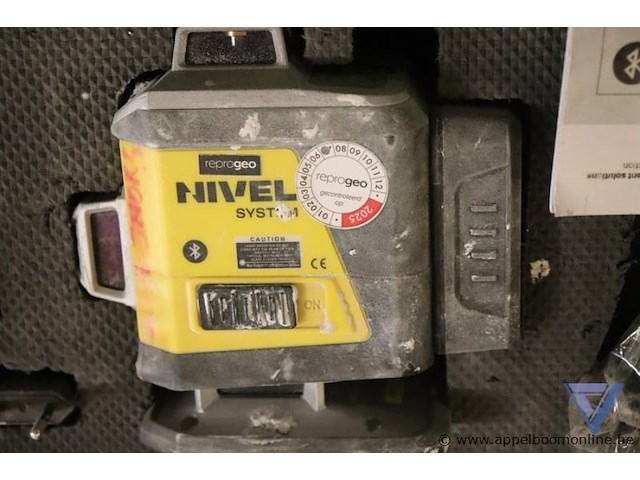 Kruislijnlaser - nivel - reprogeo statief - afbeelding 2 van  4
