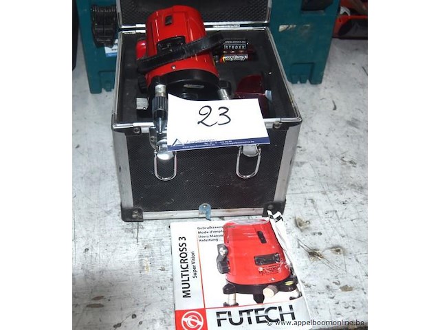 Kruislijnlaser futech multicross 3, werking niet gekend - afbeelding 1 van  3
