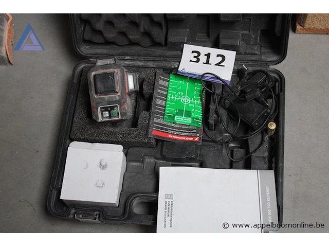 Kruislijnlaser levelfix ccl260g toebehoren - kabel, handleiding, koffer - afbeelding 1 van  3