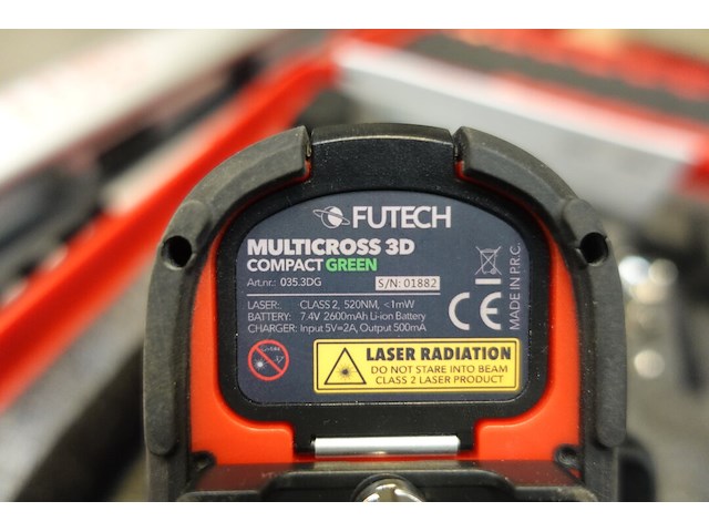Kruisputlaser futech - afbeelding 5 van  6