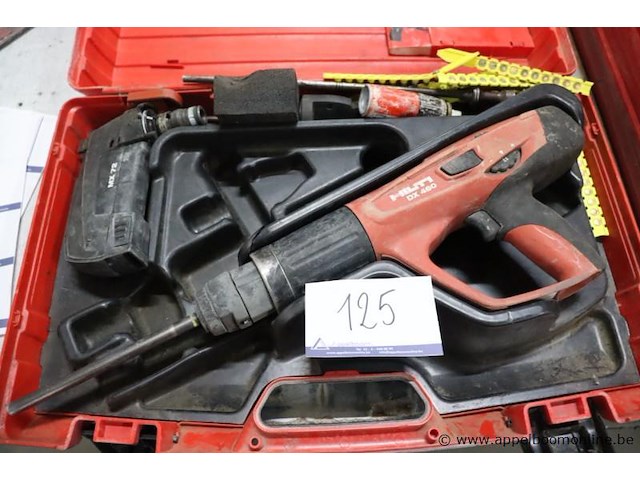 Kruitschiethamer hilti dx 460, werking niet ekend - afbeelding 1 van  2
