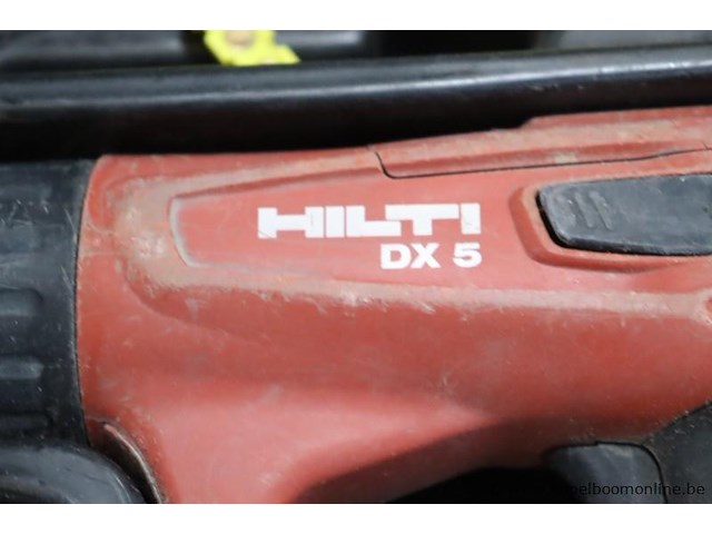 Kruitschiethamer hilti dx5, werking niet gekend - afbeelding 1 van  2