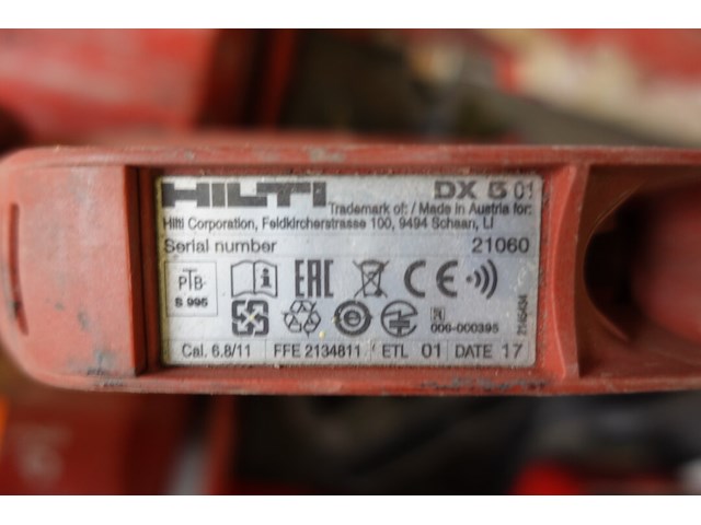 Kruitschiethamer hilti - afbeelding 3 van  3