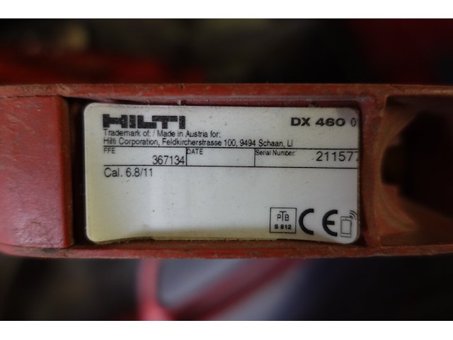 Kruitschiethamer hilti - afbeelding 3 van  3