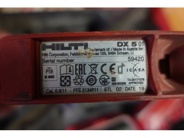 Kruitschiethamer hilti - afbeelding 3 van  3