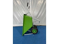 Kruiwagen 160 liter dubbel wiel - afbeelding 2 van  2