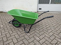 Kruiwagen 90 liter groen - afbeelding 2 van  8