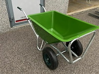 Kruiwagen dubbel wiel - afbeelding 3 van  3