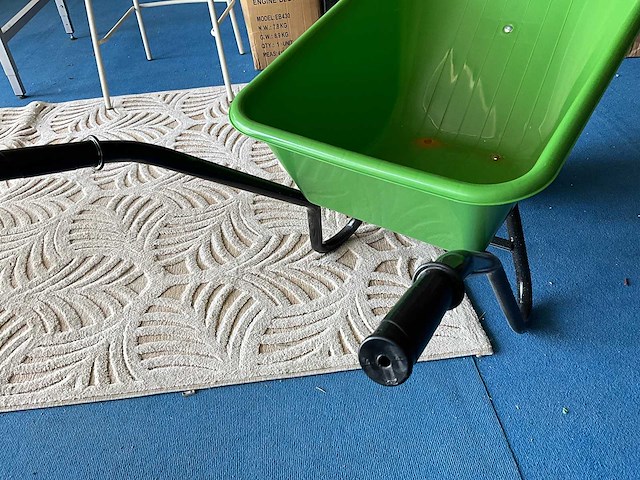 Kruiwagen groen 90l - afbeelding 3 van  4