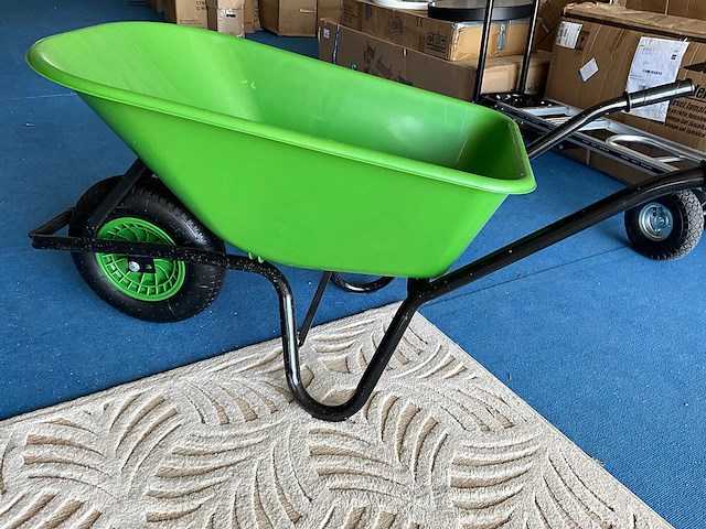 Kruiwagen groen 90l - afbeelding 1 van  2