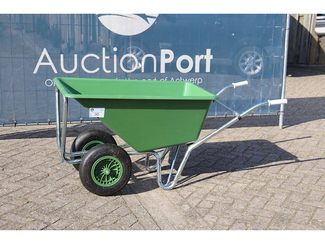 Kruiwagen met dubbele wielen 160l nieuw - afbeelding 1 van  1