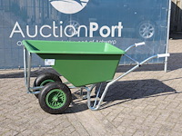 Kruiwagen met dubbele wielen 160l nieuw - afbeelding 1 van  1