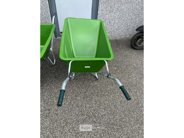 Kruiwagen met plastic bak 180l - één wiel - afbeelding 3 van  3