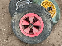 Kruiwagen wiel (3x) - afbeelding 1 van  4