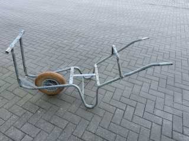 Kruiwagengestel voor kunstof bak - shelf trolley - afbeelding 1 van  1