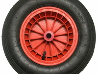 Kruiwagenwiel+ reserveband - afbeelding 1 van  1