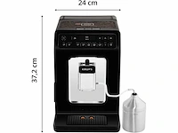 Krups bonen-op-kopje koffiemachine met roestvrijstalen melkkan, 2 kopjes tegelijk - afbeelding 6 van  8