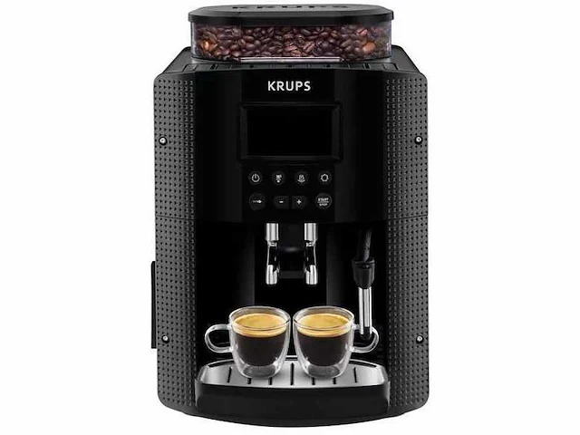 Krups bonenkoffiemachine, 1,7 l, espressokoffiemachine, cappuccino stoompijp - afbeelding 1 van  4