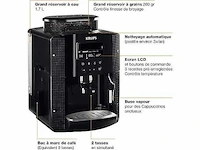 Krups bonenkoffiemachine, 1,7 l, espressokoffiemachine, cappuccino stoompijp - afbeelding 2 van  4