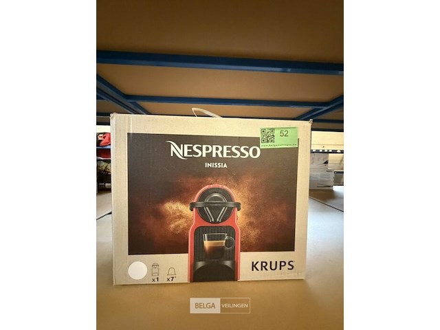 Krups nespresso inissia koffieapparaat - afbeelding 1 van  2