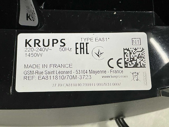 Krups quattro force koffie- & espressomachine - afbeelding 4 van  4
