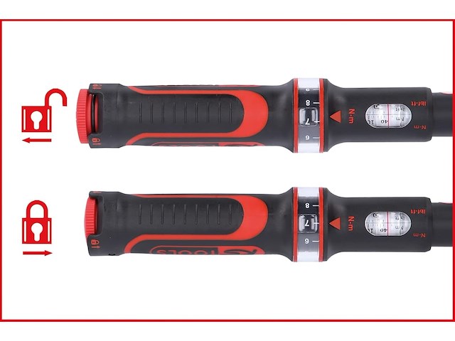 Ks tools 1/2" ergotorque®precision momentsleutel - afbeelding 3 van  6